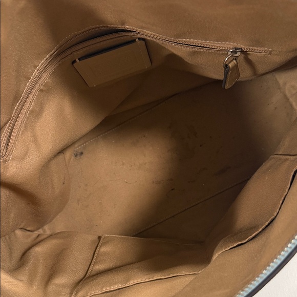 Coach Pale Blue Leather Tote with Silver Hardware - Picture 7 of 8